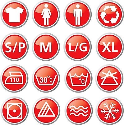 EPS 해외이미지 옷 일러스트 빨간색 빛 씻기 빨래 철 심볼 사인 휘장 정보매체 조언 해외202004 해외일러스트 컬러 가사 청결 파일형식 벡터 이미지허브