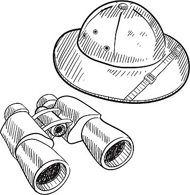 EPS 해외이미지 안경 야생동물 여행 일러스트 아프리카 휴가 항해 쌍안경 골동품 확대 낙서 헬멧 열대우림 스케치 사파리 그림 복고 조립 고립 식민지 해외202004 해외일러스트 동물 잡화 나라 배_교통 미술 망원경 숲 보호장비 파일형식 벡터 이미지허브