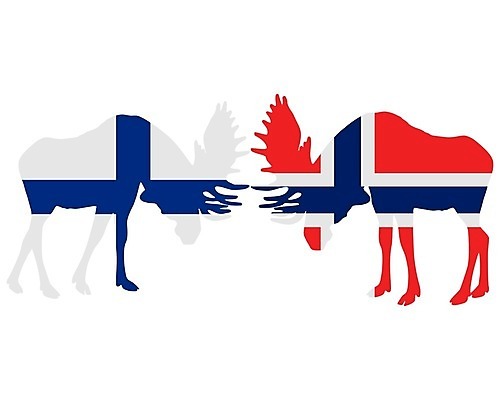 EPS 해외이미지 동물 배너 백그라운드 일러스트 뿔 노르웨이 핀란드 빨간색 파란색 회색 흰색 깃발 뜨거움 바퀴자국 심볼 사인 황소 싸움 고립 전국 해외202004 해외일러스트 유럽 컬러 자국 모션 북유럽 소 파일형식 벡터 이미지허브