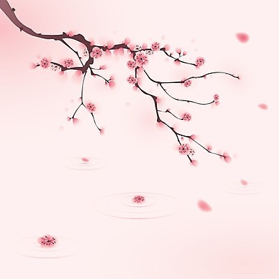 EPS 해외이미지 나무 디자인 꽃 물결 분홍색 잎 꽃무늬 일러스트 자연 바람 아이디어 일본 중국 봄 성장 벚꽃 나뭇가지 우아함 스타일 해외202004 해외일러스트 자연요소 식물 계절 아시아 컬러 컨셉 무늬 날씨 생태계 파일형식 벡터 이미지허브