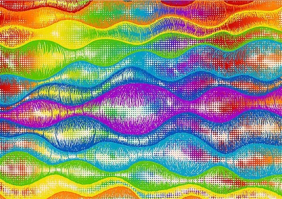 EPS 해외이미지 디자인 선 파도 백그라운드 무지개 패턴 곡선 일러스트 벽지 추상 미술 빨간색 빛 컬러풀 수확 소용돌이 낙서 스케치 질감 웨이브 복고 손그림 내추럴 그런지 해외202004 해외일러스트 자연요소 바다 컬러 무늬 농업 문화예술 회오리 파일형식 벡터 이미지허브