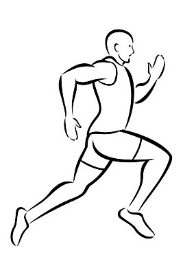 EPS 해외이미지 라이프스타일 남자 일러스트 휴가 함께함 건강 사람 30대 달리기 조깅 운동 스케치 심볼 해외202004 해외일러스트 컨셉 모션 미술 생활 장년 파일형식 벡터 이미지허브