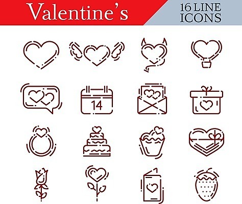 EPS 해외이미지 디자인 꽃 컨셉 일러스트 휴가 발렌타인데이 선물 사랑 그래픽 장식 빨간색 세트 상자 픽토그램 장미 라벨 케이크 놀람 달력 흰색 하트 마음 반지 신용카드 메시지 우아함 달콤 편지 수집 심볼 오브젝트 사인 엽서 열정 2월 고립 엘리먼트 스타일 해외202004 해외일러스트 모양 식물 감정 컬러 장신구 데이이벤트 디저트 프레임 표정 금융 날짜 맛 파일형식 벡터 이미지허브