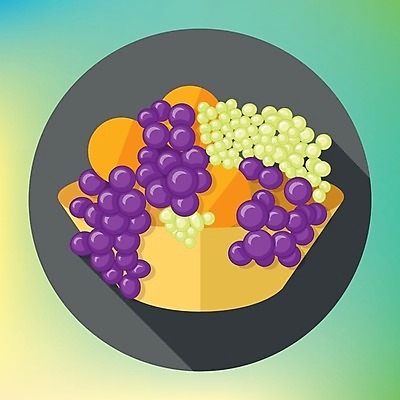 EPS 해외이미지 클립아트 디자인 계절 열매 음식 잎 과일 일러스트 포도 그래픽 보라색 수확 플랫 달콤 다발 먹기 심볼 사인 날것 포도나무 내추럴 고립 숙성 엘리먼트 해외202004 해외일러스트 식물 컬러 농업 모션 맛 과일나무 파일형식 벡터 이미지허브