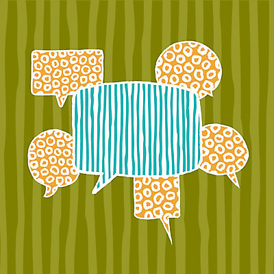 EPS 해외이미지 컨셉 말풍선 일러스트 통신 아이디어 창조 줄무늬 원형 비교 토론 개성 그런지 해외202004 해외일러스트 도형 무늬 파일형식 벡터 이미지허브