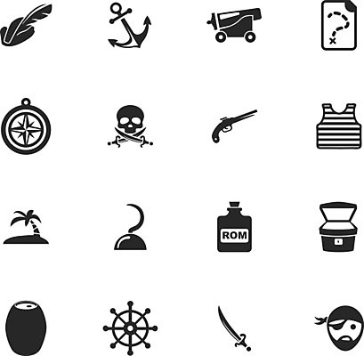EPS 해외이미지 동물 디자인 실루엣 섬 지도 일러스트 장신구 조류 항해 물 세트 상자 파티 검은색 일몰 권총 총 게임 깃발 보트 황금 칼 위험 나침반 폭탄 수집 함선 앵무새 닻 보물 고립 해골모형 해외202004 해외일러스트 자연요소 무기 컬러 컨셉 배_교통 놀이 촬영기법 이벤트 모형 노을 폭발물 파일형식 벡터 이미지허브