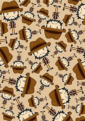 EPS 해외이미지 패턴 일러스트 수염 사람 탐험 만화 모험가 사파리 페도라 고립 해외202004 해외일러스트 모자_잡화 무늬 파일형식 벡터 이미지허브