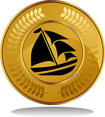 EPS 해외이미지 클립아트 디자인 요트 일러스트 항해 그래픽 장식 세트 동전 화환 원형 보트 돛 뱃놀이 엘리먼트 월계수 해외202004 해외일러스트 도형 꽃 돈 배_교통 전통놀이 파일형식 벡터 이미지허브