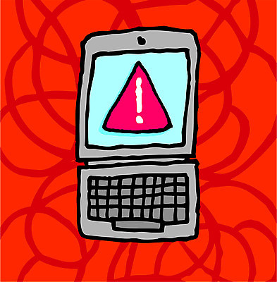 EPS 해외이미지 일러스트 노트북 컴퓨터 스케치 사건 심볼 경계 문제 질서 해외202004 해외일러스트 미술 전자제품 예절 파일형식 벡터 이미지허브