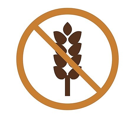 EPS 해외이미지 일러스트 사람없음 갈색 금지 밀 해외202004 글루텐프리 글루틴 해외일러스트 컬러 곡류 파일형식 벡터 이미지허브