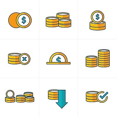 EPS 해외이미지 디자인 선 돈 일러스트 비즈니스 그래픽 금융 세트 세일 쌓기 달러 동전 검은색 저축 시장 플랫 주식 심볼 사인 무역 이익 가치 회계 기부 대출 관심 세금 센트 자금 해외202004 해외일러스트 산업 컬러 모션 경제 재산 파일형식 벡터 이미지허브