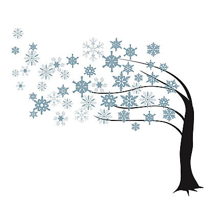 EPS 해외이미지 나무 하늘색 일러스트 추상 눈꽃 사람없음 해외202004 해외일러스트 식물 무늬 눈_날씨 파란색 파일형식 벡터 이미지허브