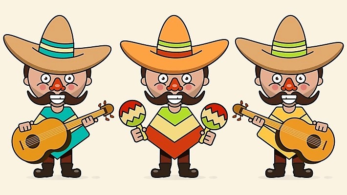EPS 해외이미지 캐릭터 전통 디자인 남자 행복 포스터 문화 음악 일러스트 휴가 멕시코 선인장 미술 사람 장식 축제 미국 음악가 기타 축하 춤 만화 심볼 콧수염 사인 히스패닉 마요네즈 솜브레로 타코 테킬라 고립 스페인어 엘리먼트 해외202004 해외일러스트 일러캐릭터 식물 직업 모자 감정 컨셉 북아메리카 현악기 문화예술 수염 주류 소스 전통의상 파일형식 벡터 잡화 음료 악기 아메리카 양념 대륙 이미지허브