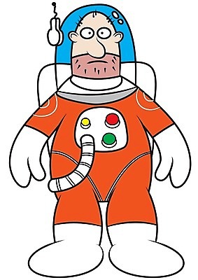 EPS 해외이미지 직업 남자 여행 일러스트 정장 세로 여행객 우주 탐험 우주비행사 승무원 해외202004 해외일러스트 옷 사람 파일형식 벡터 이미지허브