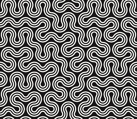 EPS 해외이미지 템플릿 디자인 선 백그라운드 패턴 곡선 일러스트 벽지 추상 흑백 미술 그래픽 장식 검은색 줄무늬 흰색 직물 점 원형 인쇄 타일 질감 미로 포장소품 혼란 불규칙 스타일 해외202004 해외일러스트 도형 컬러 컨셉 무늬 포장 문화예술 촬영기법 오브젝트 포장재료 파일형식 벡터 이미지허브