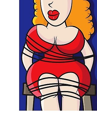 EPS 해외이미지 여자 일러스트 미술 세로 금발 섹시 고통 만화 팝 피해자 해외202004 해외일러스트 헤어스타일 감정 컨셉 문화예술 사람 피해 파일형식 벡터 이미지허브