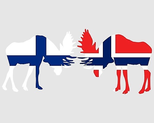 EPS 해외이미지 동물 배너 백그라운드 일러스트 뿔 노르웨이 핀란드 빨간색 파란색 회색 흰색 깃발 뜨거움 바퀴자국 심볼 사인 황소 싸움 고립 전국 해외202004 해외일러스트 유럽 컬러 자국 모션 북유럽 소 파일형식 벡터 이미지허브