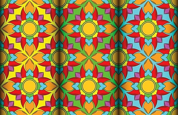 EPS 해외이미지 모양 디자인 백그라운드 패턴 일러스트 벽지 추상 그래픽 장식 컬러풀 직물 해외202004 해외일러스트 컬러 무늬 파일형식 벡터 이미지허브