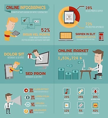 EPS 해외이미지 템플릿 남자 일러스트 통신 통계 그래프 설명 서기 그래픽 인포그래픽 정보 성장 작업 비즈니스맨 네트워크 결과 구매 계획 소셜미디어 프로젝트 해외202004 해외일러스트 컨셉 비즈니스 모션 사람 쇼핑 직장인 파일형식 벡터 이미지허브