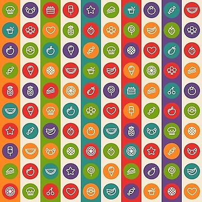 EPS 해외이미지 디자인 별 어린이 선 음식 백그라운드 패턴 채소 오렌지 과일 일러스트 딸기 디저트 수박 기념 바나나 건강 사탕 세트 과자 케이크 주방 식당 초콜릿 얼음 웹 하트 생일 체리 도넛 달콤 낙서 사과 만화 심볼 크림 사인 메뉴 머핀 꿀 내추럴 점심식사 타격 해외202004 해외일러스트 자연요소 모양 기념일 빵 무늬 인터넷 모션 사람 상점 식사 맛 파일형식 벡터 이미지허브