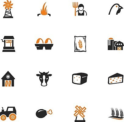 EPS 해외이미지 모양 식물 디자인 실루엣 산업 빵 밭 농업 일러스트 자연 치즈 육류 사람 농장 새싹 치킨 가축 우유 풍차 소 농부 낟알 밀 심볼 오브젝트 탱크 밀가루 트랙터 방앗간 파종 해외202004 해외일러스트 동물 직업 음식 식재료 포유류 유제품 곡류 촬영기법 농사 농기계 가루 생태계 특수차량 닭고기요리 파일형식 벡터 이미지허브