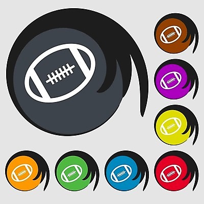 EPS 해외이미지 스포츠 일러스트 공 그래픽 럭비 축구 경쟁 장비 게임 심볼 오브젝트 사인 골 해외202004 해외일러스트 컨셉 놀이 구기 파일형식 벡터 이미지허브