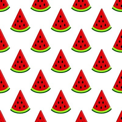 EPS 해외이미지 백그라운드 패턴 일러스트 단면 수박 사람없음 빨간색 해외202004 해외일러스트 컬러 무늬 과일 파일형식 벡터 이미지허브