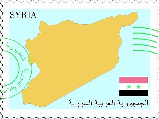 EPS 해외이미지 디자인 배너 종이 지도 인터넷 일러스트 추상 미술 사무실 깃발 편지 우표 시리아 해외202004 해외일러스트 무늬 비즈니스 중동 문화예술 파일형식 벡터 이미지허브