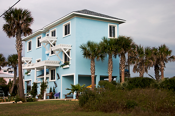 포토 JPG 해외이미지 외관 건축양식 창문 열대 주택 사람없음 파란색 컬러풀 차도 재산 콘크리트 플로리다 해외202004 해외포토 건축 도로 컬러 건물 금융 미국 파일형식 이미지허브