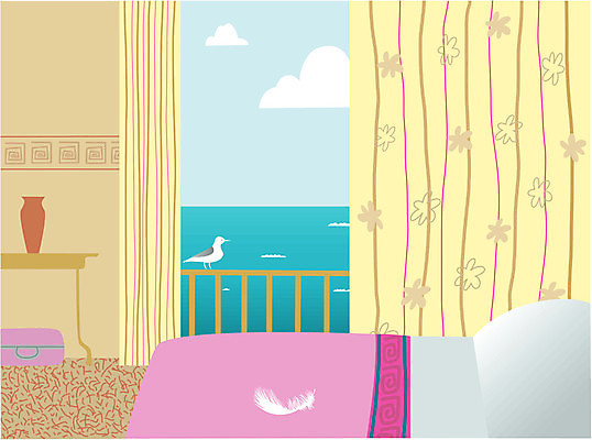 EPS 해외이미지 디자인 벽 여행 일러스트 창문 베개 탁자 휴가 아파트 항해 실내 내부 소파 꽃병 맑음 발코니 해외202004 해외일러스트 꽃 가구 배_교통 의자 침구 날씨 주택 파일형식 벡터 이미지허브