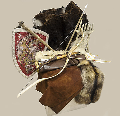 포토 JPG 해외이미지 동물 창 무기 화살 사람없음 수집 피부 활 도끼 방패 고립 복원 해외202004 해외포토 신체부위 파일형식 이미지허브