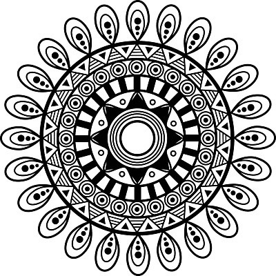 EPS 해외이미지 디자인 아시아 패턴 일러스트 추상 미술 태양 검은색 광선 원형 심볼 사인 동쪽 만다라 해외202004 해외일러스트 자연요소 도형 나라 컬러 무늬 문화예술 방향 파일형식 벡터 이미지허브