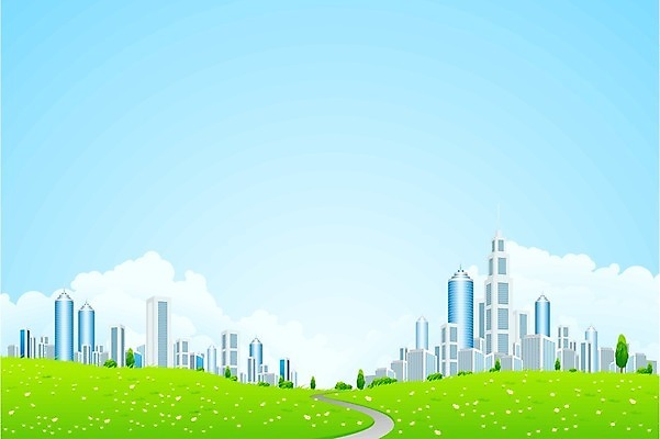 EPS 해외이미지 나무 식물 구름 꽃 도로 밭 일러스트 자연 하늘 풍경 초록색 여름 파란색 환경 봄 도시 땅 언덕 캐모마일 수평선 해외202004 해외일러스트 자연요소 계절 길 컬러 농업 교통시설 허브 생태계 파일형식 벡터 이미지허브