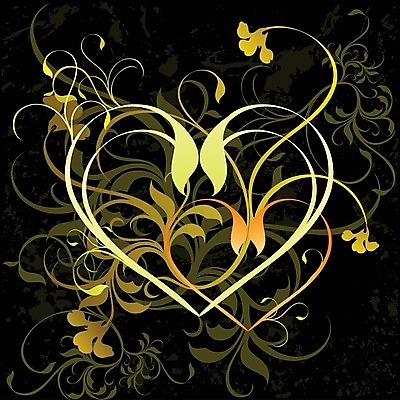 EPS 해외이미지 모양 식물 디자인 꽃 백그라운드 컨셉 꽃무늬 일러스트 자연 추상 발렌타인데이 창조 사랑 장식 유행 페인트 하트 화려 그림 복고 스타일 해외202004 해외일러스트 감정 무늬 데이이벤트 생태계 파일형식 벡터 이미지허브