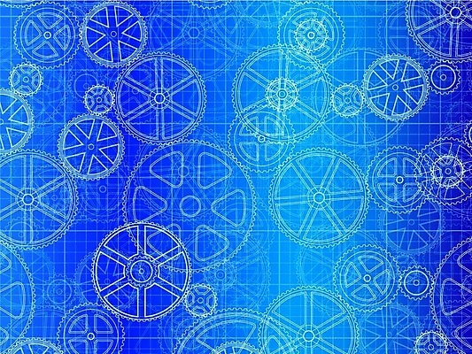 EPS 해외이미지 디자인 산업 백그라운드 일러스트 그래프 기계 바퀴 계획 건축가 톱니바퀴 그림 엔진 기어 청사진 공학 해외202004 해외일러스트 직업 교육 컨셉 파일형식 벡터 이미지허브