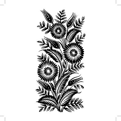 EPS 해외이미지 디자인 꽃 백그라운드 잎 일러스트 미술 사람없음 검은색 해외202004 해외일러스트 식물 컬러 문화예술 파일형식 벡터 이미지허브