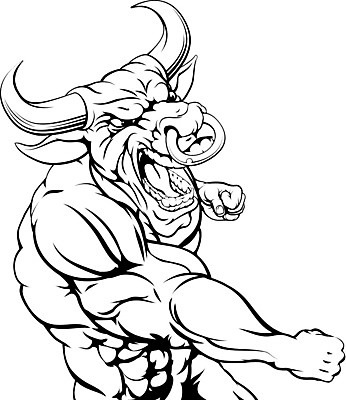 EPS 해외이미지 클립아트 동물 캐릭터 스포츠 일러스트 생물 뿔 흑백 검은색 힘 분노 흰색 소 치아 만화 문신 심볼 황소 싸움 로데오 고립 공격적 마스코트 몬스터 해외202004 해외일러스트 일러캐릭터 감정 컬러 컨셉 포유류 모션 촬영기법 소화기관 파일형식 벡터 이미지허브