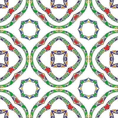 EPS 해외이미지 전통 디자인 패턴 오렌지 일러스트 벽지 추상 장식 빨간색 초록색 파란색 보라색 흰색 포르투갈 타일 묘사 정사각형 모자이크 스페인어 아라베스크 엘리먼트 튀니지 해외202004 해외일러스트 도형 유럽 컬러 무늬 과일 아프리카 파일형식 벡터 이미지허브