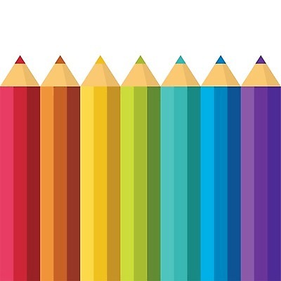 EPS 해외이미지 교육 어린이 무지개 패턴 오렌지 일러스트 놀이 미술 빨간색 초록색 파란색 상자 펜 갈색 노란색 보라색 유치원 회색 그리기 디자이너 그림 예술가 제도 해외202004 해외일러스트 자연요소 직업 컬러 무늬 과일 모션 문화예술 사람 필기구 파일형식 벡터 이미지허브