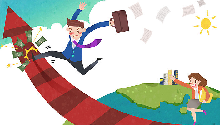 PSD 구름 여자 남자 화살표 종이 지구 돈 서류가방 일러스트 비즈니스 사람 빌딩 성인 두명 경제 태양 달러 비즈니스맨 비즈니스우먼 성인만 국내일러스트 자연요소 가방 건물 직장인 재산 파일형식