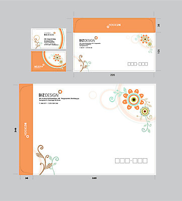 도형 식물 템플릿 꽃 명함 명함템플릿 봉투 서류봉투 편지봉투 사람없음 세트 패키지 봉투템플릿 우편봉투 비즈디자인 이미지템플릿 AI파일 편지 우편물 파일형식 벡터