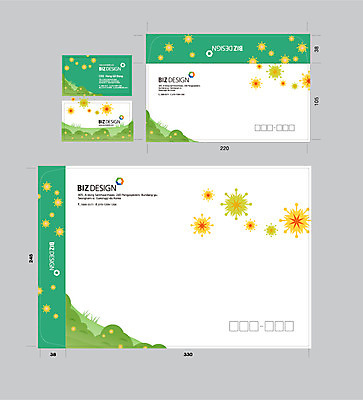 식물 템플릿 꽃 명함 명함템플릿 봉투 서류봉투 편지봉투 사람없음 세트 풀 패키지 봉투템플릿 우편봉투 비즈디자인 이미지템플릿 AI파일 편지 우편물 파일형식 벡터