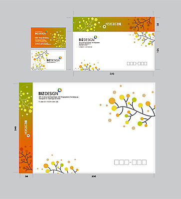 나무 식물 템플릿 꽃 명함 명함템플릿 봉투 서류봉투 편지봉투 사람없음 세트 나뭇가지 패키지 봉투템플릿 우편봉투 비즈디자인 이미지템플릿 AI파일 편지 우편물 파일형식 벡터