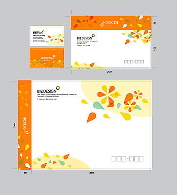 식물 템플릿 꽃잎 꽃 명함 명함템플릿 봉투 서류봉투 편지봉투 사람없음 세트 컬러풀 패키지 봉투템플릿 우편봉투 비즈디자인 이미지템플릿 AI파일 컬러 편지 우편물 파일형식 벡터