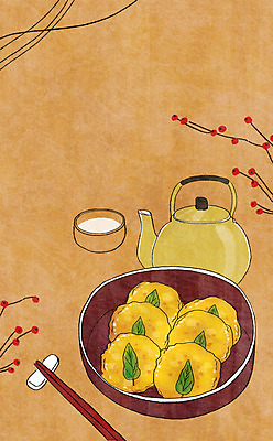 PSD 그릇 음식 백그라운드 일러스트 젓가락 주전자 사람없음 전 막걸리 국내일러스트 식기 주방용품 주류 수저 파일형식