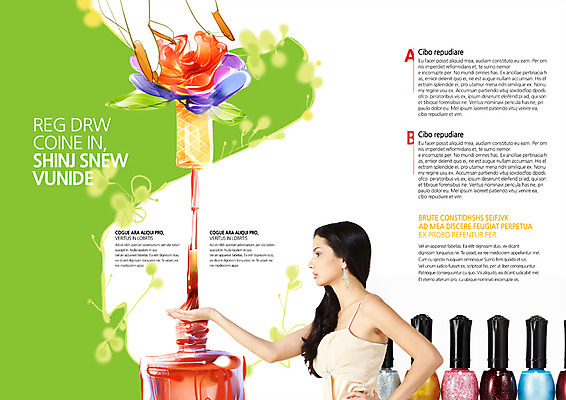 PSD 서양인 외국인 식물 템플릿 편집 우먼라이프 표지디자인 북디자인 손 출판디자인 여자 꽃 내지 백그라운드 북커버 한명 사람 팜플렛 상반신 20대 성인 옆모습 신체부위 뷰티 붓 네일아트 손톱 매니큐어 청년만 성인한명만 성인만 이미지템플릿 1 라이프스타일 뷰포인트 인종 청년 화장품 파일형식