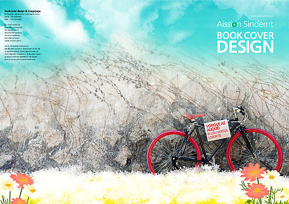 PSD 식물 템플릿 편집 표지디자인 북디자인 배너 출판디자인 표지 꽃 육상교통 교통수단 백그라운드 교통 북커버 팜플렛 사람없음 자전거 이미지템플릿 바이크 파일형식