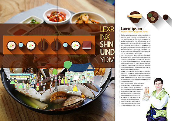 PSD 서양인 외국인 백인 템플릿 편집 그릇 표지디자인 북디자인 출판디자인 남자 내지 한식 음식 리플렛 백그라운드 북커버 3단접지 젓가락 반찬 조개 어류 한명 웃음 사람 팜플렛 상반신 20대 성인 요식업 숟가락 한복 가리비 해물탕 조개탕 남자만 남자한명만 성인남자만 청년만 청년남자만 청년남자한명만 성인한명만 성인남자한명만 성인만 이미지템플릿 1 한국전통 식기 산업 어패류 수저 표정 인종 청년 수중동물 전통의상 탕 파일형식