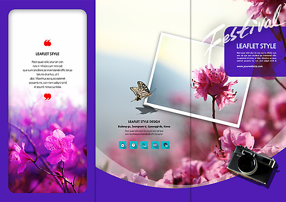 PSD 식물 동물 템플릿 편집 표지디자인 북디자인 출판디자인 계절 표지 꽃 리플렛 나비 곤충 백그라운드 북커버 3단접지 이벤트 팜플렛 사람없음 카메라 축제 봄 진달래 기념사진 꽃축제 이미지템플릿 전자제품 파일형식