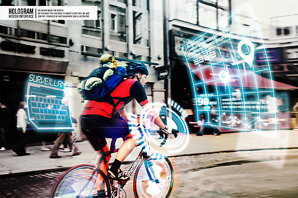 주간 PSD 서양인 외국인 편집이미지 남자 배낭 미래 한명 사람 성인 야외 건물 3D 마을 자전거 디지털합성 네비게이션 편리함 홀로그램 디지털아트 남자만 남자한명만 성인남자만 성인만 이미지편집 편집3D 자연요소 1 건축물 컨셉 가방 인종 바이크 파일형식